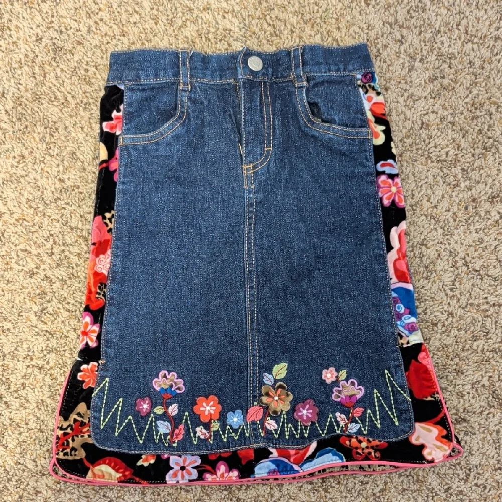 The Children's Place Blue Denim Skirt